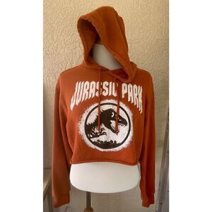 Jurassic World‎ Brown Hoodie Sweater Ladies Size Large